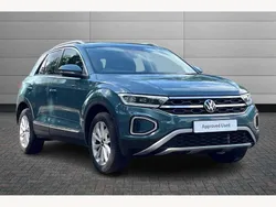 Petrol blue Used 2024 VW T-Roc Style SUV | £25,795 (Fair price)