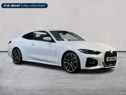 White Used 2022 BMW 430 M Sport Coupe | £29,999 (Fair price)