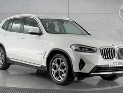 White Used 2022 BMW X3 xLine SUV | £30,850 (Fair price)
