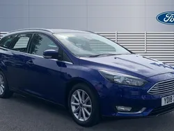 Blue Used 2018 Ford Focus Titanium Estate | £9,300 (Good price)