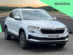 White Used 2024 Skoda Karoq SE L SUV | £22,853 (Good price)