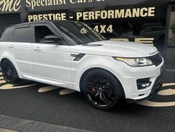White Used 2015 Land Rover Range Rover Sport Autobiography Dynamic SUV | £19,999 (Fair price)
