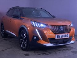 Orange Used 2021 Peugeot e-2008 GTi SUV | £12,499 (Fair price)