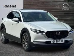 White Used 2025 Mazda CX-30 Takumi-Line SUV | £30,080