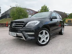 Black Used 2014 Mercedes ML250 AMG line SUV | £8,995 (Fair price)
