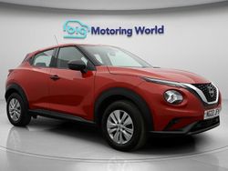 Red Used 2022 Nissan Juke Visia SUV | £12,400 (Good price)
