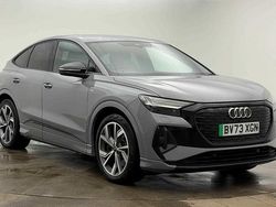 Grey Used 2023 Audi Q4 Sportback e-tron Comfort SUV | £28,750