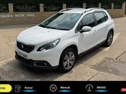 White Used 2017 Peugeot 2008 Active SUV | £4,950 (Fair price)