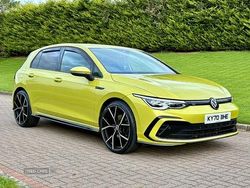 Yellow Used 2020 VW Golf VII R-line Hatchback | £17,850 (A bit pricey)