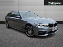 Blue Used 2017 BMW 530 M Sport Estate | £22,695 (Fair price)