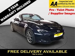 Black Used 2021 Mazda MX5 Inclusive Cabriolet | £18,795 (Fair price)