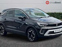Metallic diamond black Used 2021 Vauxhall Crossland Elite SUV | £10,498 (Fair price)