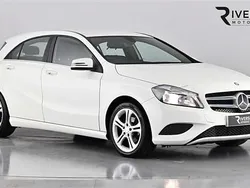Polar white Used 2015 Mercedes A180 Sport Edition Hatchback | £7,895 (Good price)