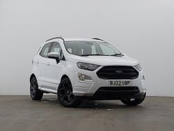 White Used 2022 Ford Ecosport ST-Line SUV | £13,998 (Fair price)
