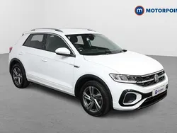 White Used 2024 VW T-Roc R-line SUV | £25,899 (Fair price)