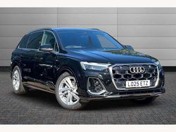 Mythos black Used 2025 Audi Q7 S-Line SUV | £61,250