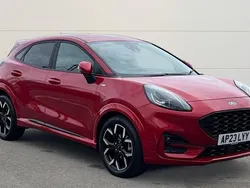 Fantastic red (exclusive colour) Used 2023 Ford Puma ST-Line X Hatchback | £16,842 (Fair price)