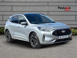 Silver Used 2024 Ford Kuga ST-Line X SUV | £29,495 (Expensive)