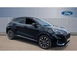 Black Used 2022 Ford Puma ST-Line SUV | £20,150 (Fair price)