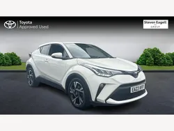 White Used 2023 Toyota C-HR Design SUV | £22,043 (A bit pricey)