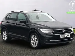 Black Used 2021 VW Tiguan Life SUV | £17,999 (Good price)