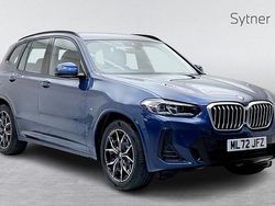 Blue Used 2022 BMW X3 M Sport SUV | £36,500 (Fair price)