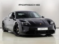 Black Used 2024 Porsche Taycan Sedan | £79,990 (A bit pricey)