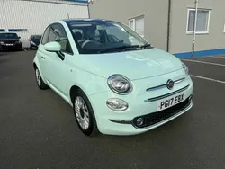 Green Used 2017 Fiat 500 Lounge Hatchback | £4,400 (Super price)