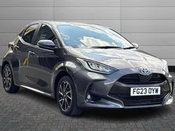 Decuma grey Used 2023 Toyota Yaris Hybrid Design Hatchback | £16,995 (Good price)