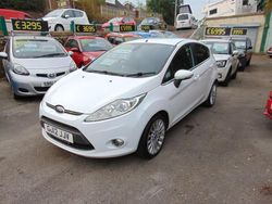 White Used 2012 Ford Fiesta Titanium Hatchback | £4,695 (Fair price)