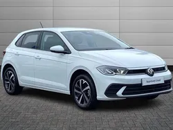 White Used 2024 VW Polo Match Hatchback | £19,095 (Fair price)