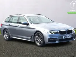 Blue Used 2018 BMW 520 M Sport Estate | £19,599 (Fair price)