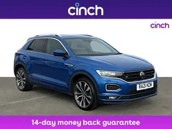 Blue Used 2021 VW T-Roc R-line SUV | £21,459 (Fair price)