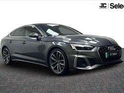 Grey Used 2022 Audi A5 Sportback S-Line Hatchback | £25,800 (Fair price)