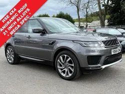 Grey Used 2019 Land Rover Range Rover Sport HSE SUV | £29,995 (Good price)