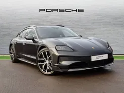 Volcano grey metallic Used 2024 Porsche Taycan Cross Turismo Sedan | £79,490 (Fair price)
