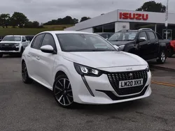 White Used 2020 Peugeot 208 Allure Hatchback | £11,782 (Fair price)