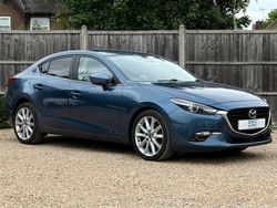 Blue Used 2017 Mazda 3 Inclusive Sedan | £9,820 (Fair price)