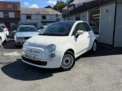 White Used 2013 Fiat 500 Lounge Hatchback | £3,599 (Fair price)