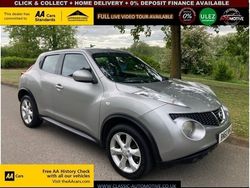 Silver Used 2010 Nissan Juke Acenta SUV | £1,995 (Fair price)