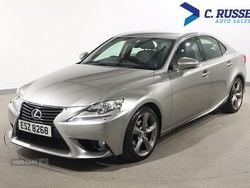 Silver Used 2014 Lexus IS300h Sedan | £11,995 (Fair price)
