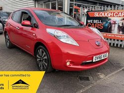 Red Used 2016 Nissan Leaf Tekna Hatchback | £2,695 (Good price)