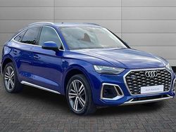 Blue Used 2022 Audi Q5 S-Line SUV | £32,250 (Fair price)