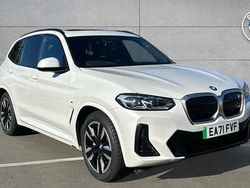 White Used 2021 BMW iX3 M Sport SUV | £27,311 (Fair price)