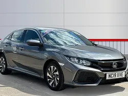 Grey Used 2019 Honda Civic SE Hatchback | £11,010 (Fair price)
