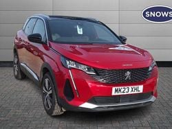 Red Used 2023 Peugeot 3008 Allure+ SUV | £16,691 (Fair price)