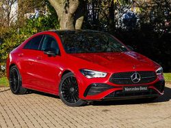 Red Used 2024 Mercedes CLA220 AMG Line Premium Plus Sedan | £32,498 (Fair price)