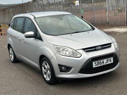 Silver Used 2014 Ford Grand C-Max Zetec MPV | £2,995 (Fair price)