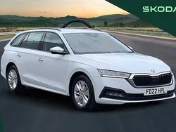 White Used 2022 Skoda Octavia SE Technology Estate | £18,995 (A bit pricey)