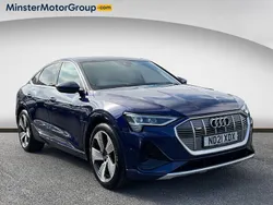 Blue Used 2021 Audi e-tron S-Line SUV | £21,490 (Good price)